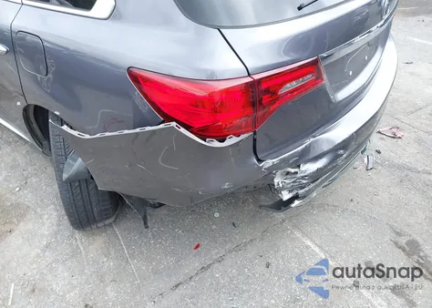 2018 Acura Mdx from USA, damaged, VIN 5J8YD3H33JL005024